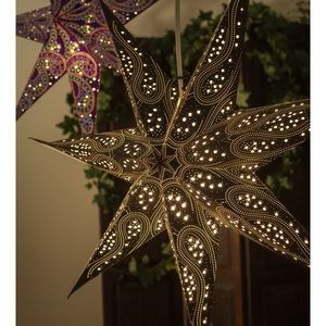 7-Point paper star lantern